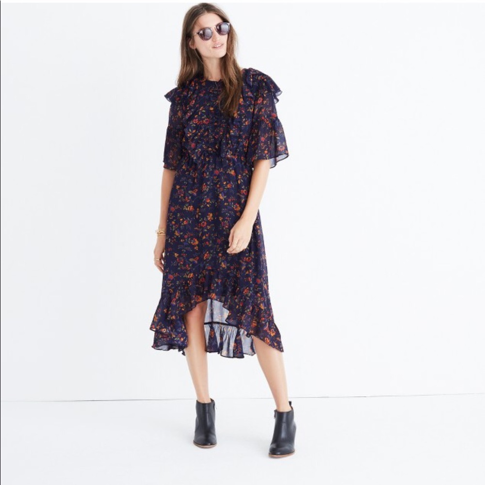 Madewell floral dress